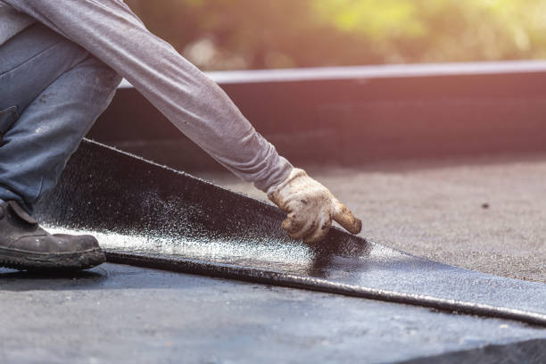 Professional Emergency Waterproofing technician working in Helmetta, NJ